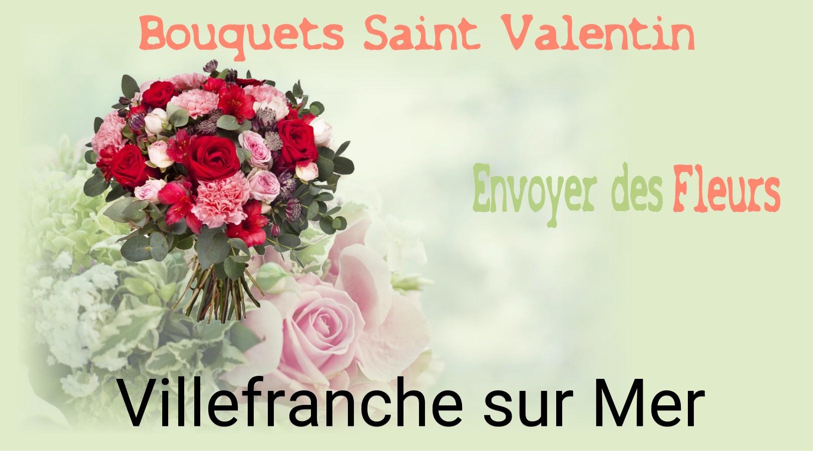 Roses de Saint-Valentin livrées à Villefranche-sur-Mer